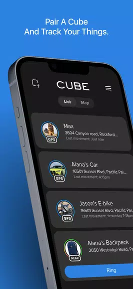 CUBE Tracker Screenshot1