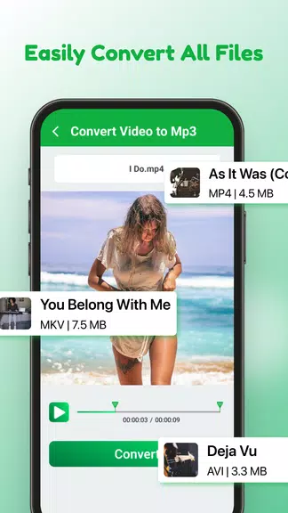 Video to MP3: Video Converter Screenshot1