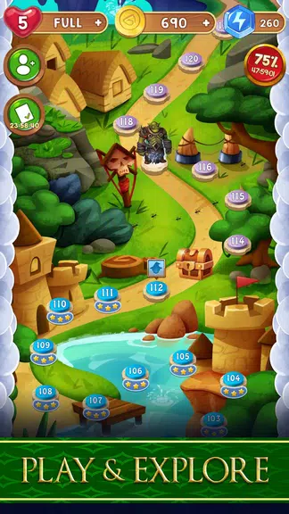 Avalon Jewels Match-3 Screenshot3