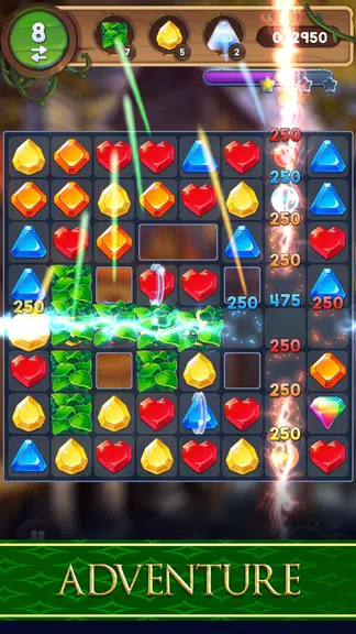 Avalon Jewels Match-3 Screenshot2