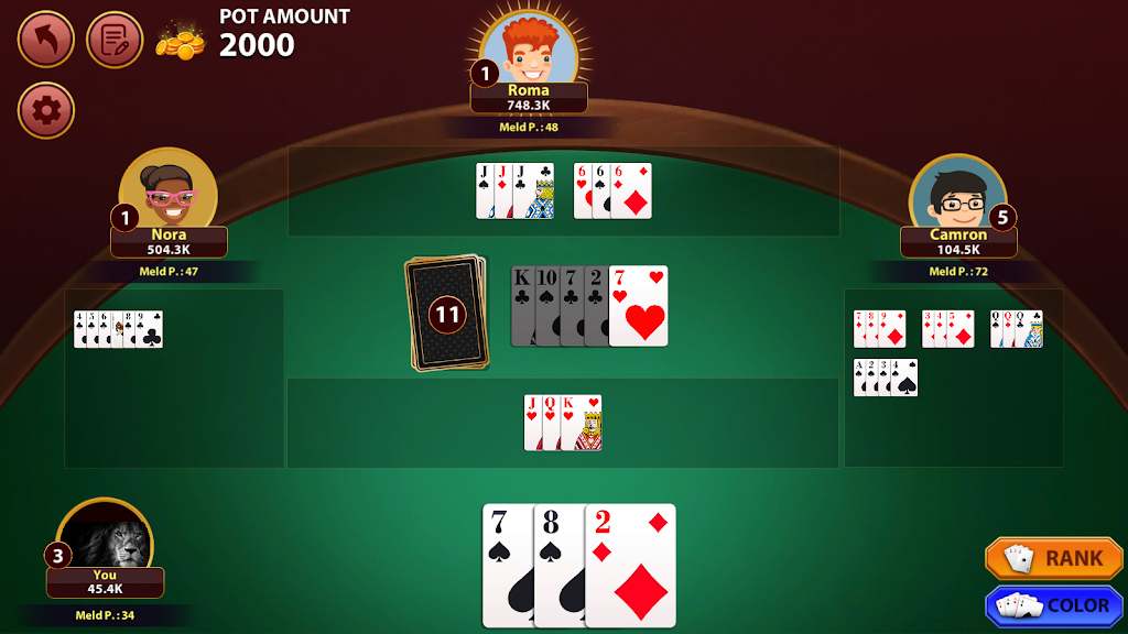 Rummy 500 : The Rummy Game Screenshot3