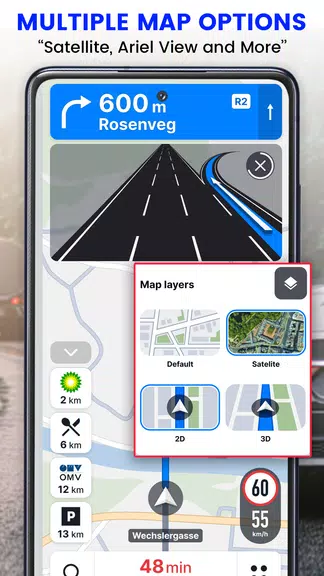 GPS Navigation Globe Map 3D Screenshot2