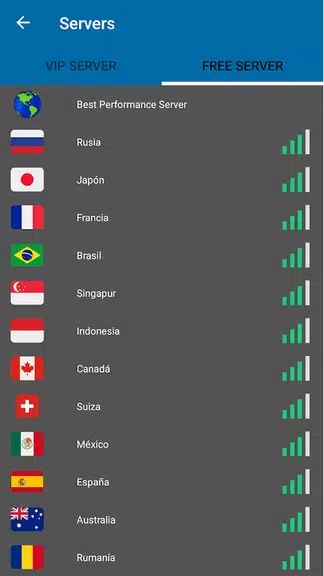 Free World VPN for Android - Change your IP Screenshot3