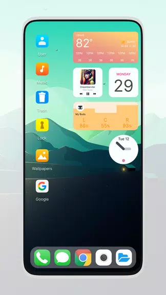 Launcher for OS 18 Style Screenshot1