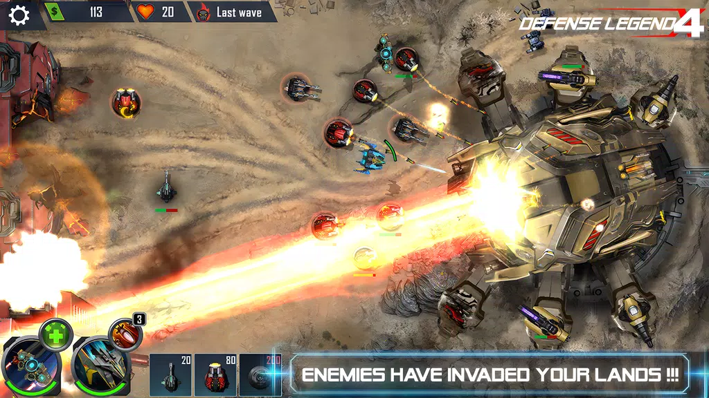 Defense Legend 4: Sci-Fi TD Screenshot2