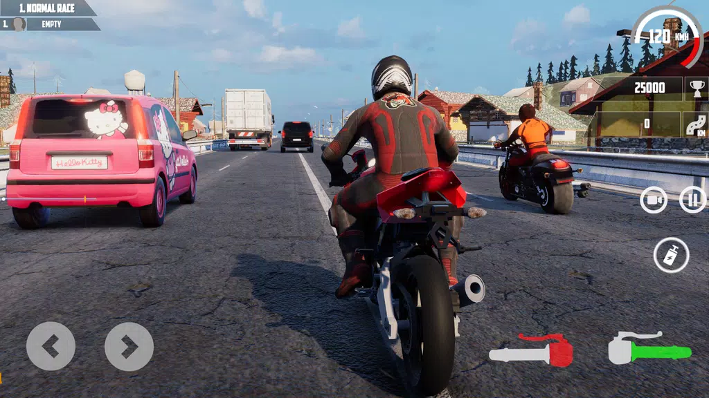 Highway Bike Traffic Racer 3D Screenshot2