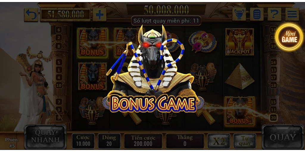 Pharaoh 999 - Big Slot Screenshot2