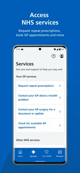 NHS App Screenshot2