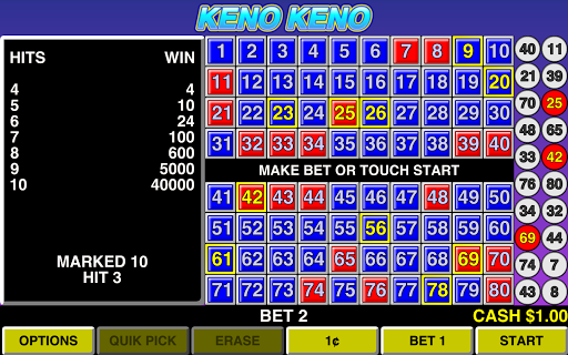 Keno Keno Las Vegas Casino Screenshot3