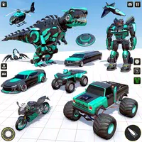 Dino Robot: Dino Car Robot 3D APK