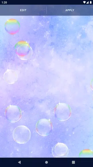 Soap Bubble Live Wallpaper Screenshot3