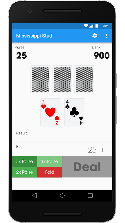 Mississippi Stud - Simple Poker Style Card Game Screenshot3