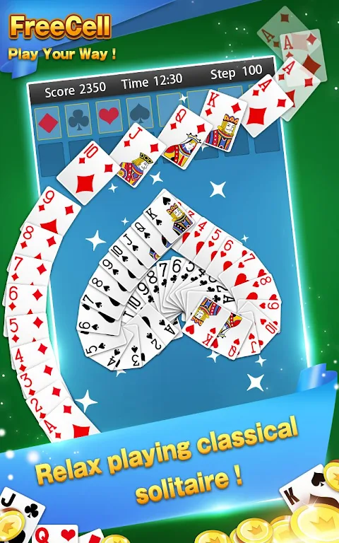 Solitaire - FreeCell Card Game Screenshot3