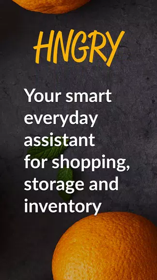 HNGRY Shopping list & Storage Screenshot1