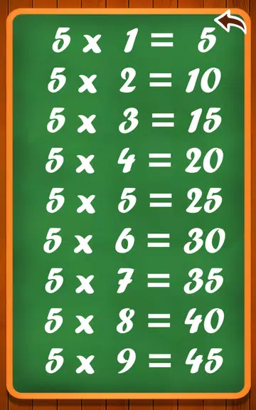 Learn multiplication table Screenshot3