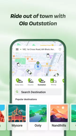 Ola: Book Cab, Auto, Bike Taxi Screenshot3