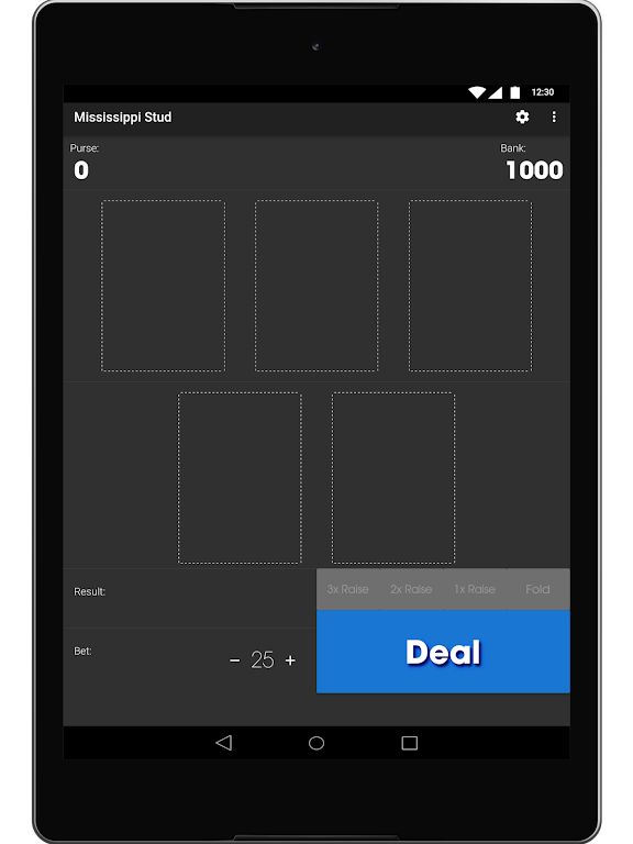 Mississippi Stud - Simple Poker Style Card Game Screenshot4