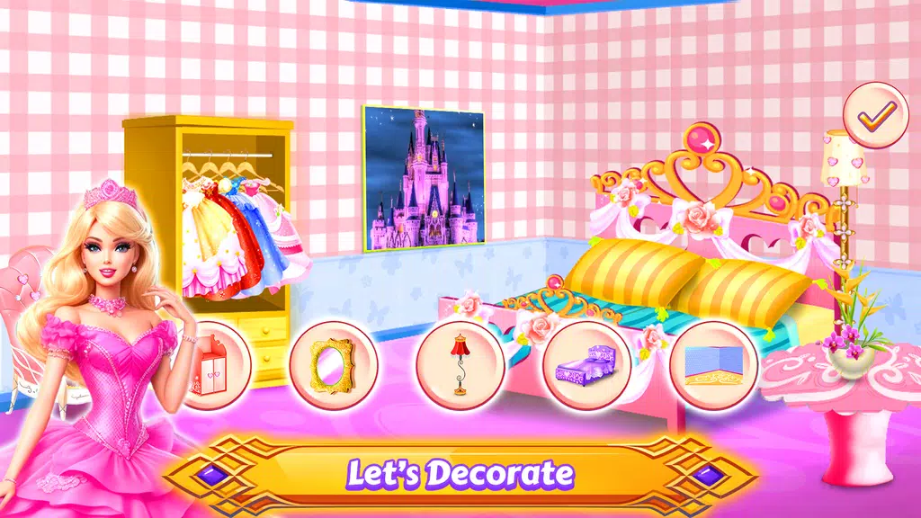 Princess Room Cleanup Washer Screenshot2