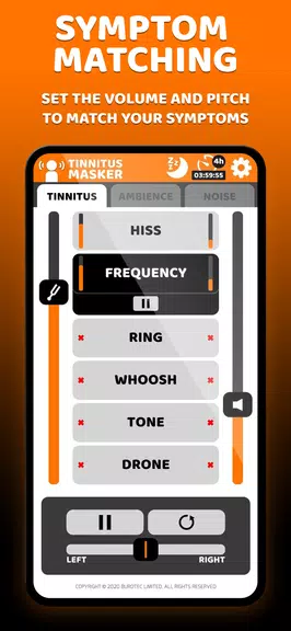 Tinnitus Masker & Sleep Noise Screenshot4