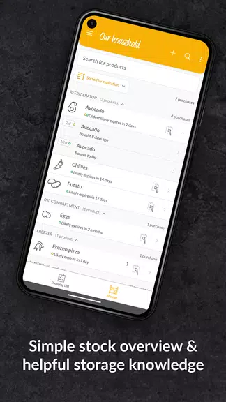 HNGRY Shopping list & Storage Screenshot2