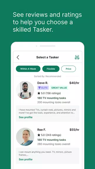 Taskrabbit - Handyman, Errands Screenshot3