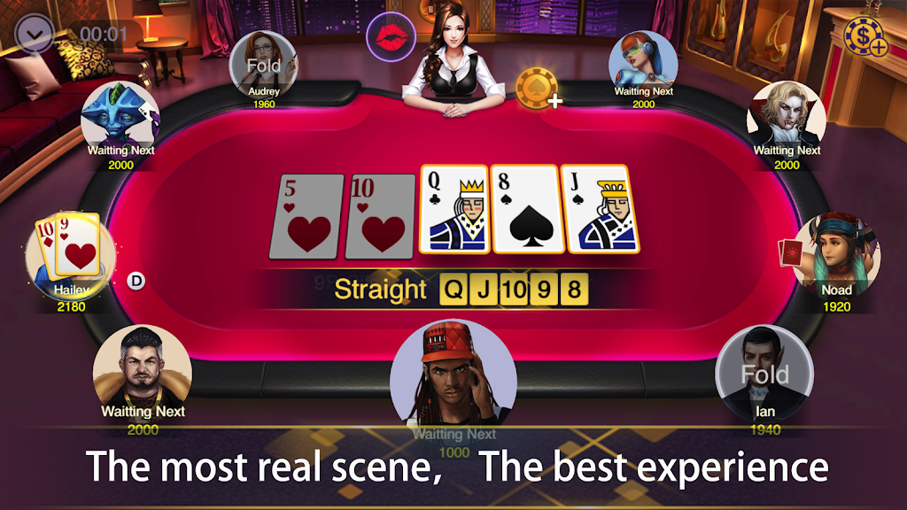 GG Texas Holdem Poker Screenshot1