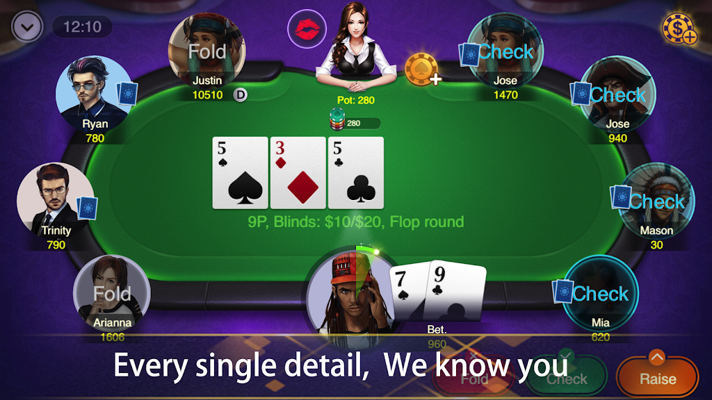 GG Texas Holdem Poker Screenshot2