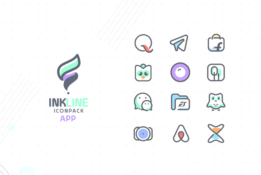 InkLine Icon Pack Mod Screenshot3