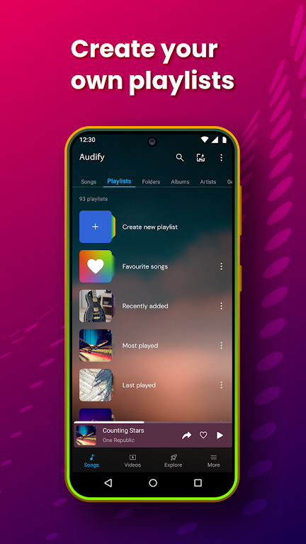 Audify Music Player Mod Screenshot3