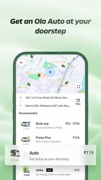 Ola: Book Cab, Auto, Bike Taxi Screenshot1