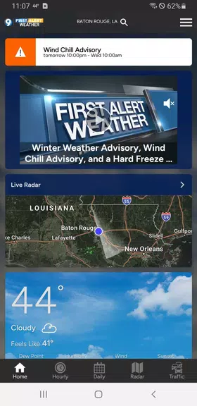 WAFB First Alert Weather Screenshot1