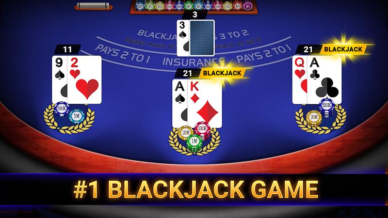 Blackjack 21: online casino Screenshot1