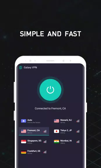 Galaxy VPN - Unlimited Stable Fast Secure Free VPN Screenshot4