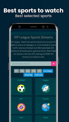 VIPLeague: VIP League Sports Screenshot4