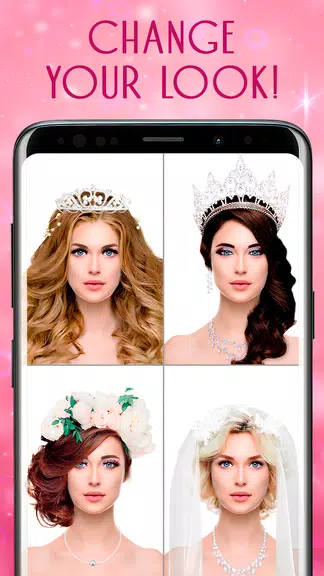 Wedding Hairstyles on photo Screenshot2