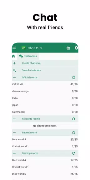 ChatMini - Chat and text games Screenshot2