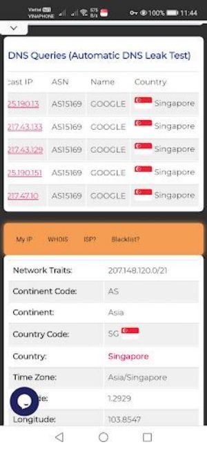 Singapore VPN - SG VPN Screenshot3