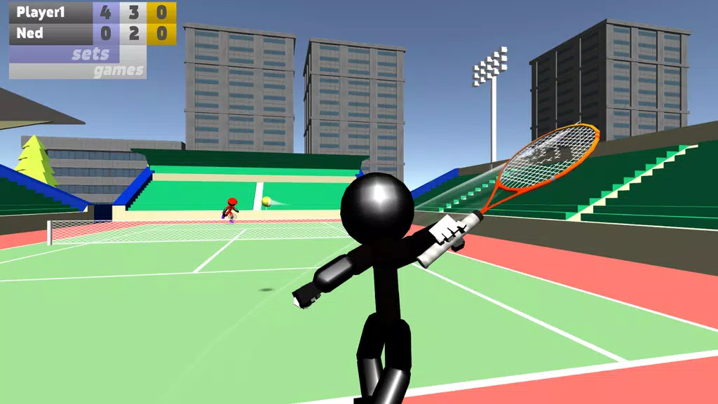 Stickman 3D Tennis Screenshot2