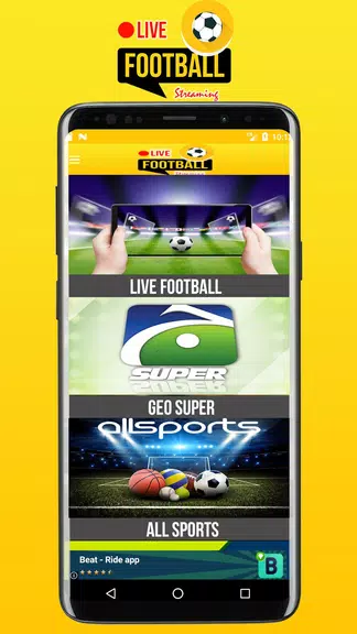 Live Football Tv Streaming Screenshot2