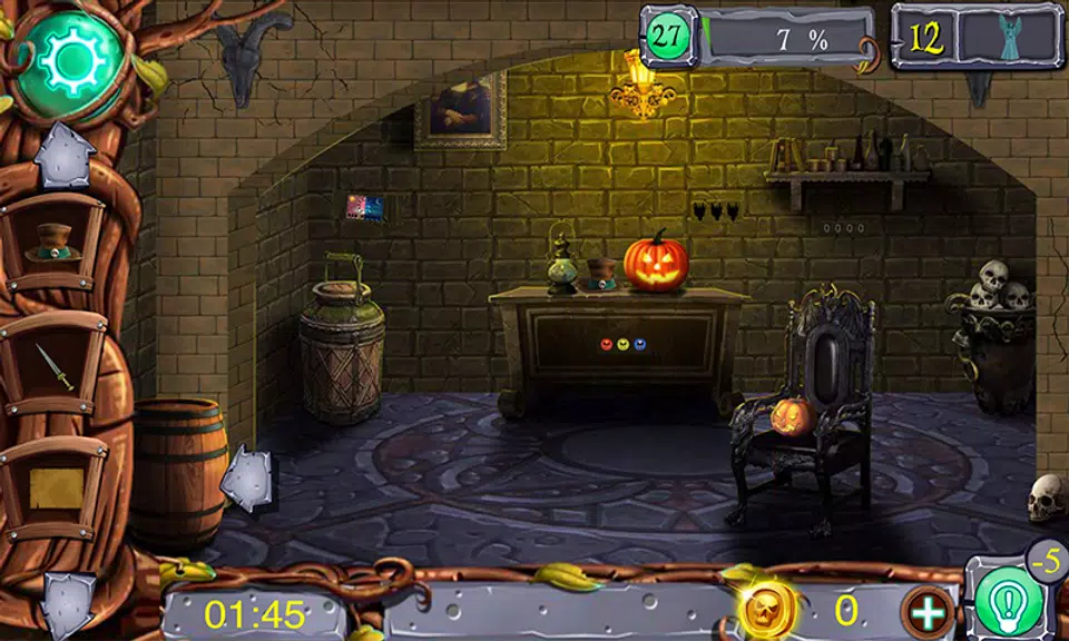 Halloween escape : Dark fence Screenshot1