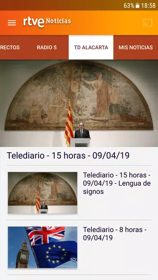 RTVE Noticias Screenshot1