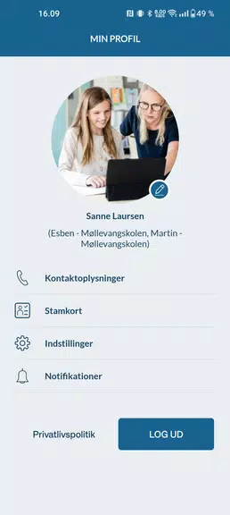 Aula for forældre og elever Screenshot1