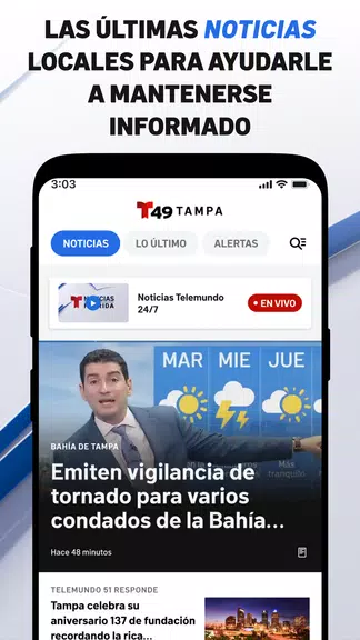 Telemundo 49: Tampa Noticias Screenshot1