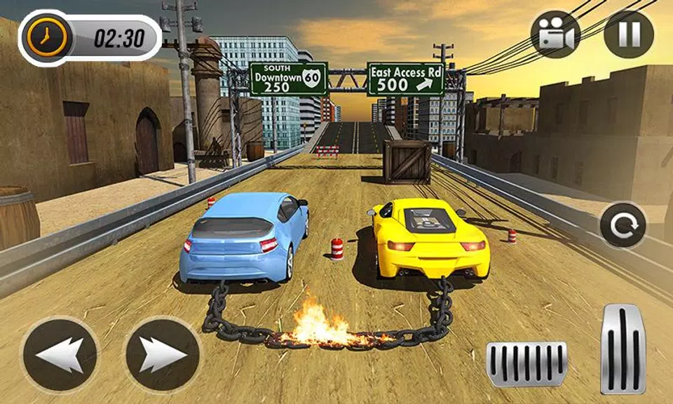 Chained Cars 3D Racing Game Screenshot2