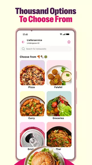 foodora: Food & Groceries Screenshot3