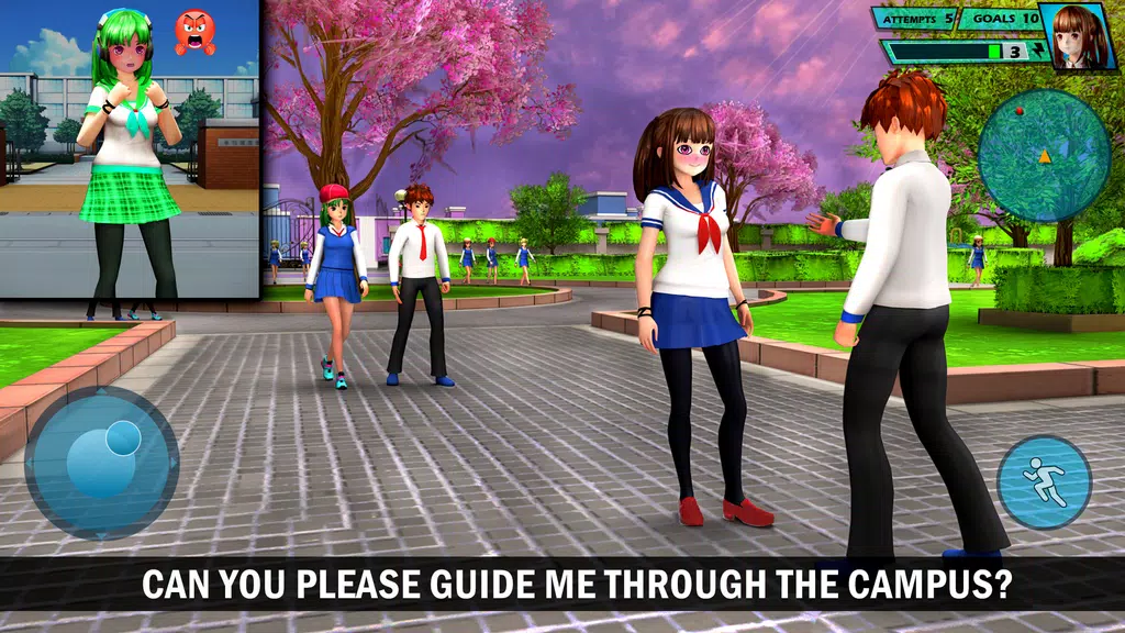 School Love Life: Anime Games Screenshot3