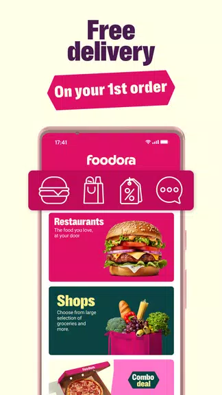 foodora: Food & Groceries Screenshot1