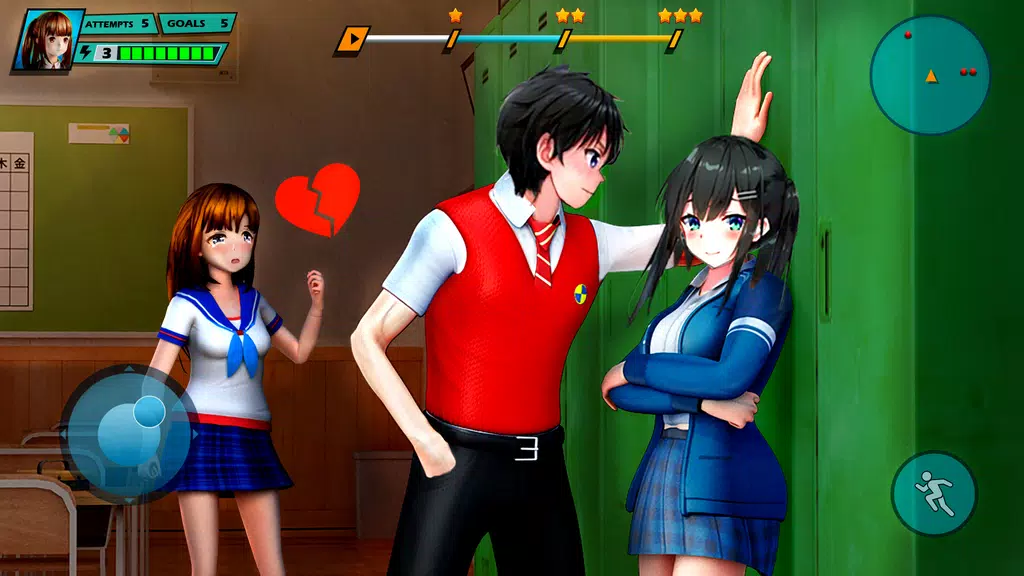 School Love Life: Anime Games Screenshot4