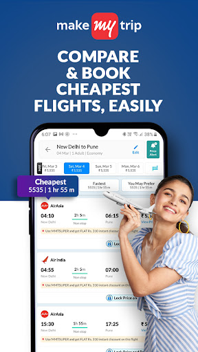 MakeMyTrip - Flights & Hotels Screenshot4