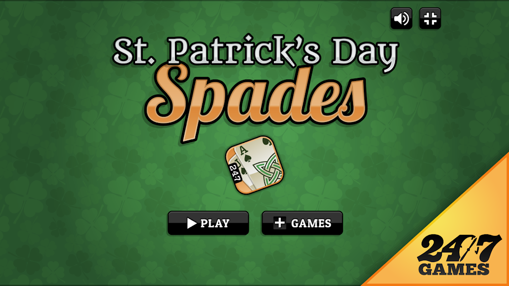 St. Patrick's Day Spades Screenshot1